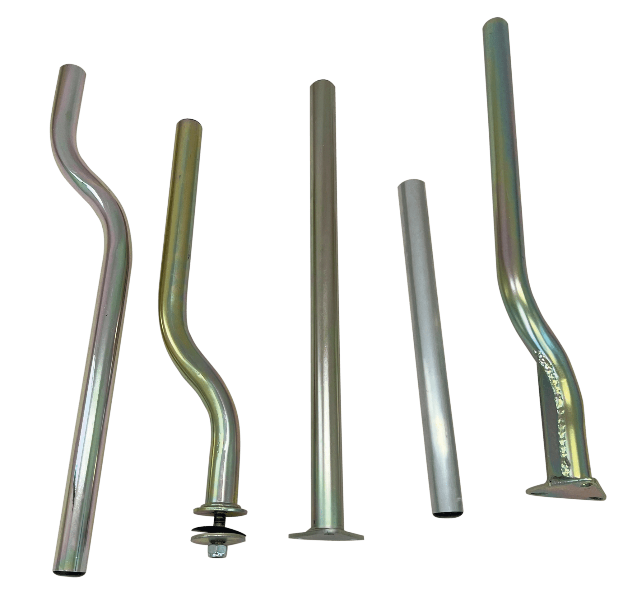 Demi-garde-boue Pour Camion/remorque - Dimensions 650x800 Mm - Pour Tube Porteur Diamètre 42 Mm - Noir Brillant